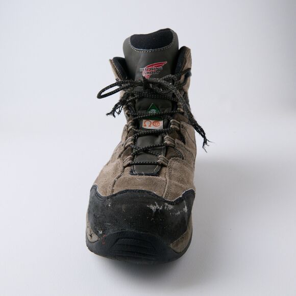 Red Wing TruHiker 3561 Men's Size 13D‎ Hiking Boots Brown Suede Waterproof Boots - Picture 6 of 14